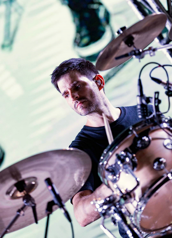 chris trzcinski--鼓drums中国最知名的顶级鼓手之一,巡回演出经历