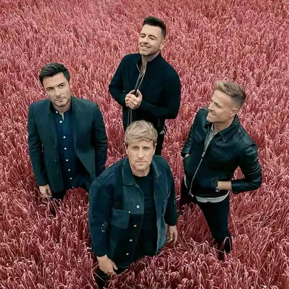 男孩由nicky byrne,kian egan,mark feehily及shane filan四名成员